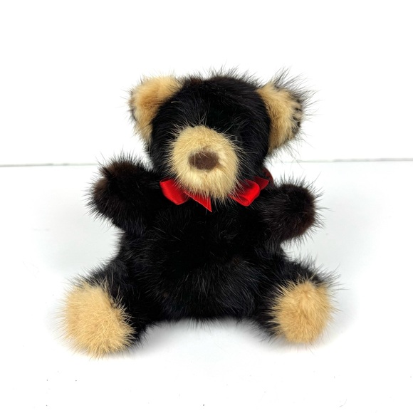 NEW Vintage 6” Rare Bear Breed Third Generation 1982 Mink Fur Bear Collectible - Picture 2 of 11